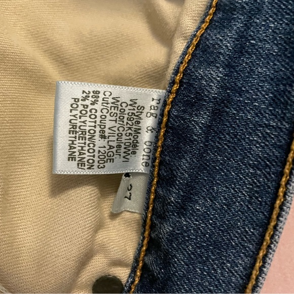 Rag & Bone Cate Mid-Rise Ankle Skinny Jean - Picture 4 of 4